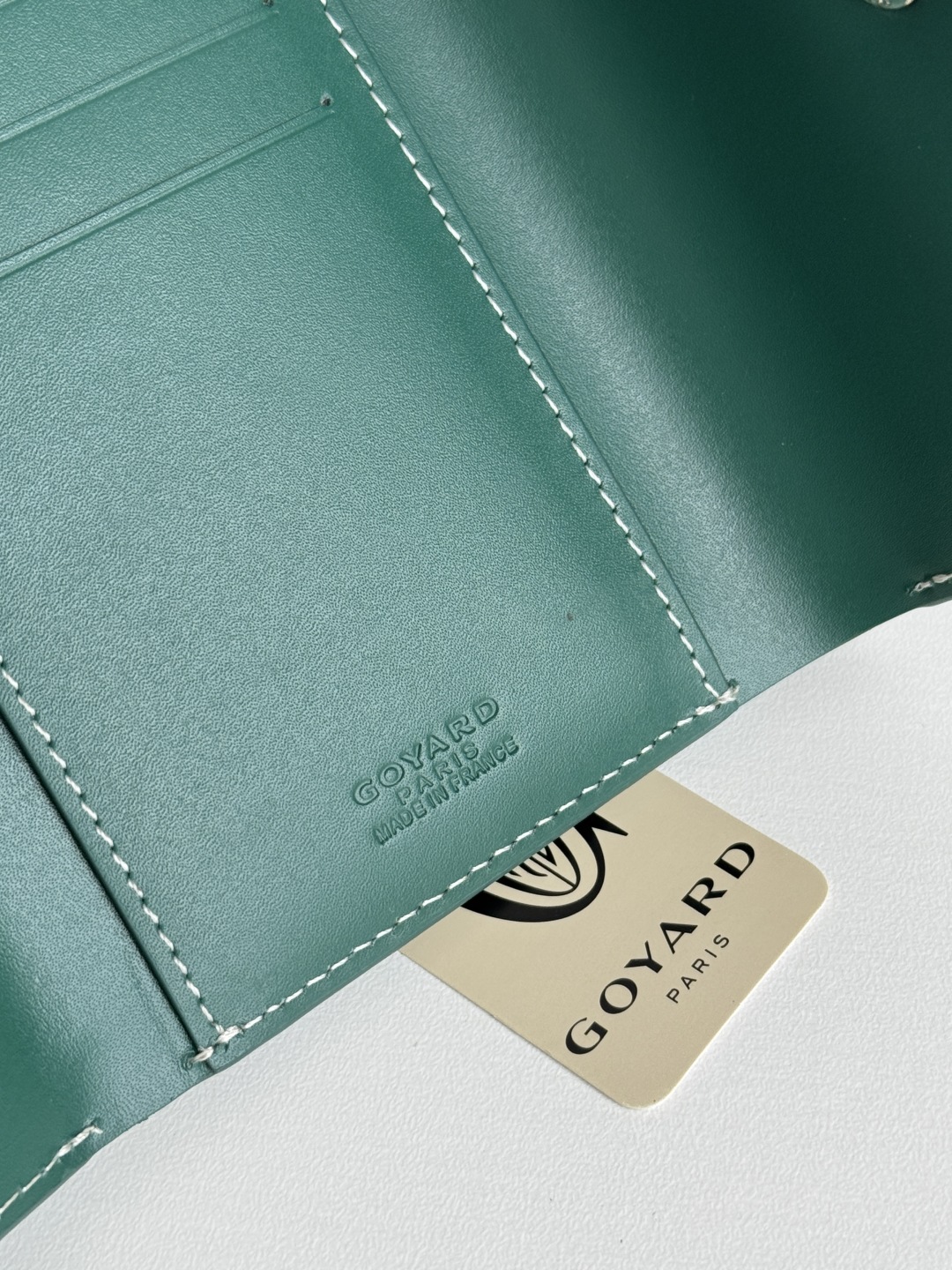 Goyard Saint-Gabriel Green Tri-Fold Wallet Card Holder Key Pouch 8 cmp i1752306623155 8339 0 7