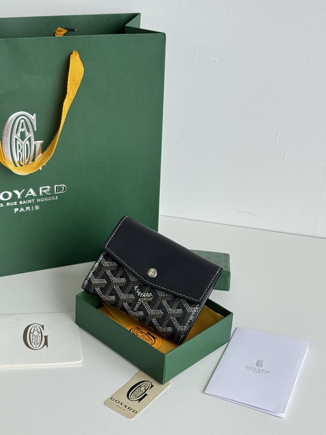 Goyard Saint-Gabriel Tri-Fold Wallet in Goyardine Canvas & Calfskin Leather 2 cmp i1752308571694 9075 0 0