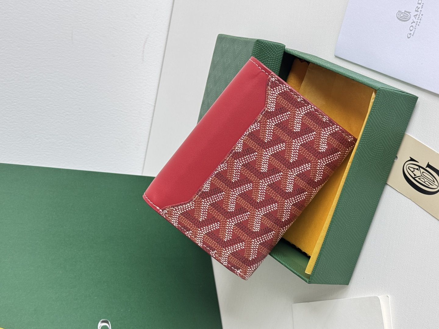 Goyard Saint-Gabriel Tri-Fold Wallet in Goyardine Canvas and Calfskin Leather 4 cmp i1752309130204 3431 0 2