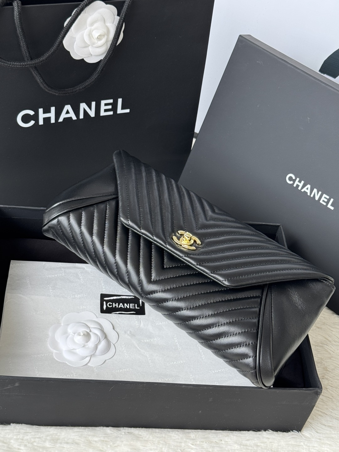 Chanel 小香 羊皮手包