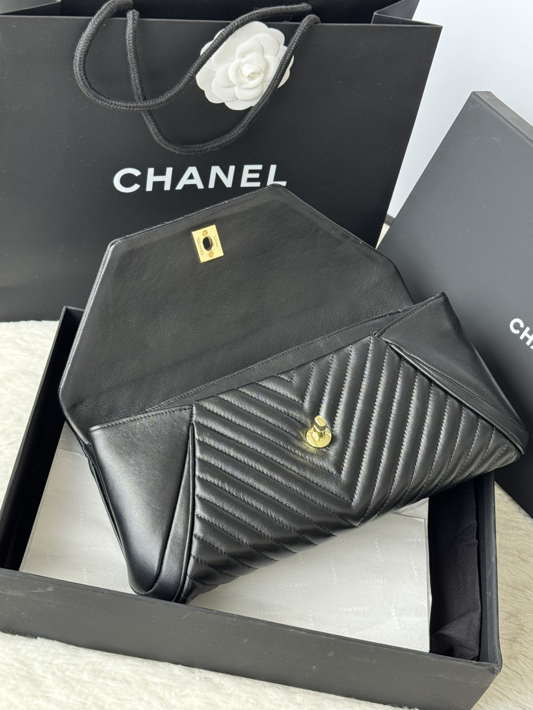 Chanel 小香 羊皮手包