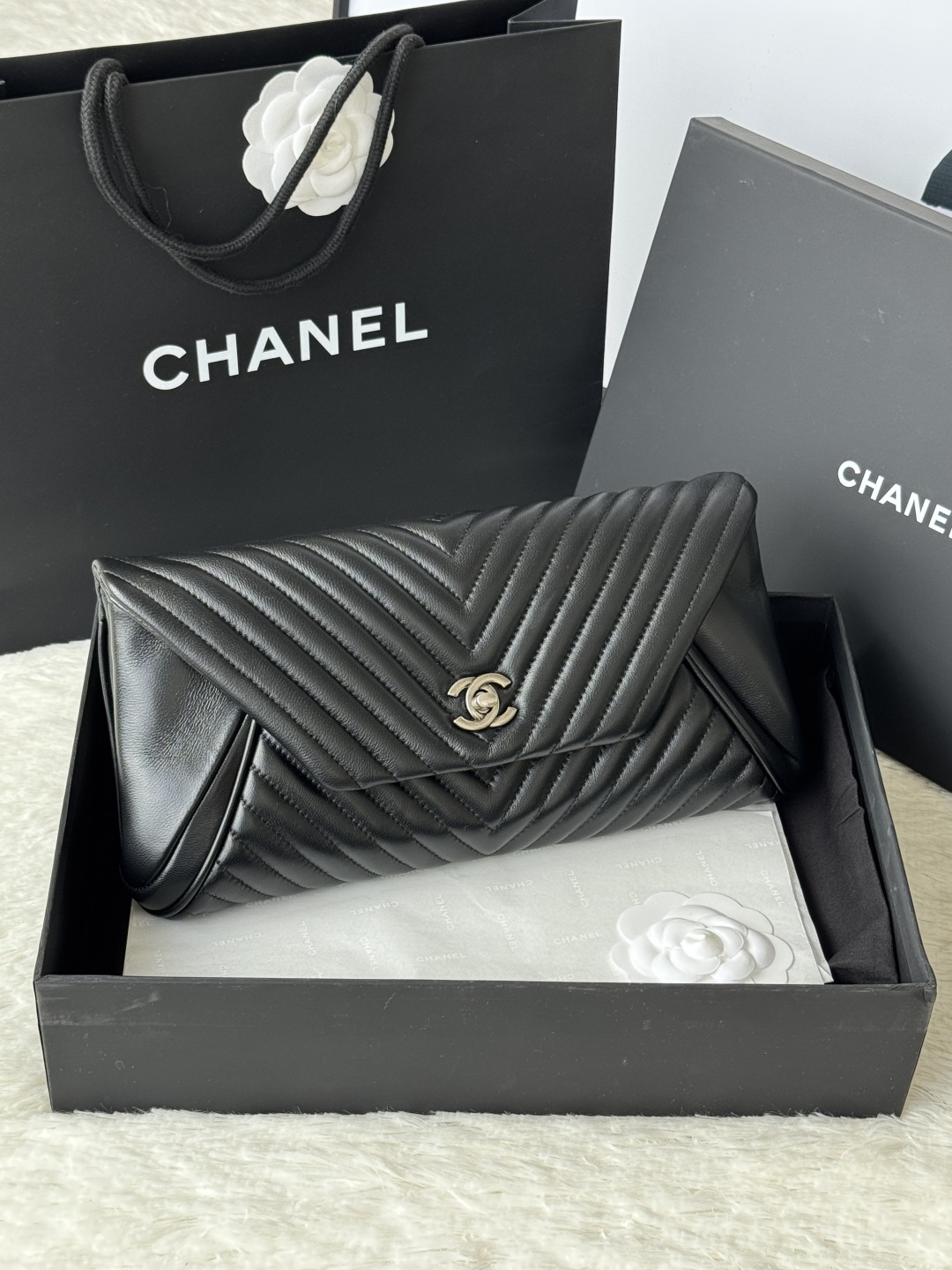 Chanel 小香 羊皮手包