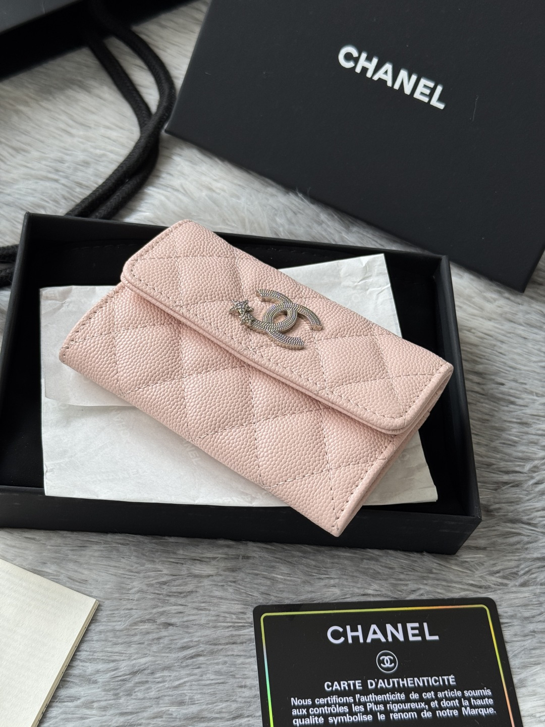 Chanel 升级版小香2025 秋季 新品 两折卡包