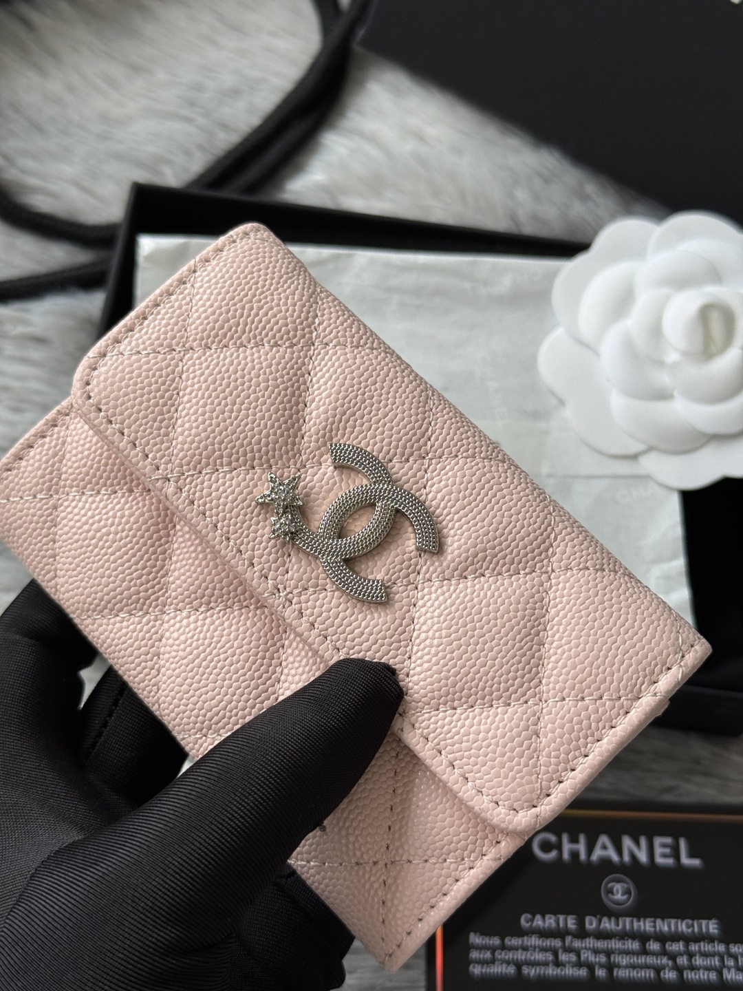 Chanel 升级版小香2025 秋季 新品 两折卡包