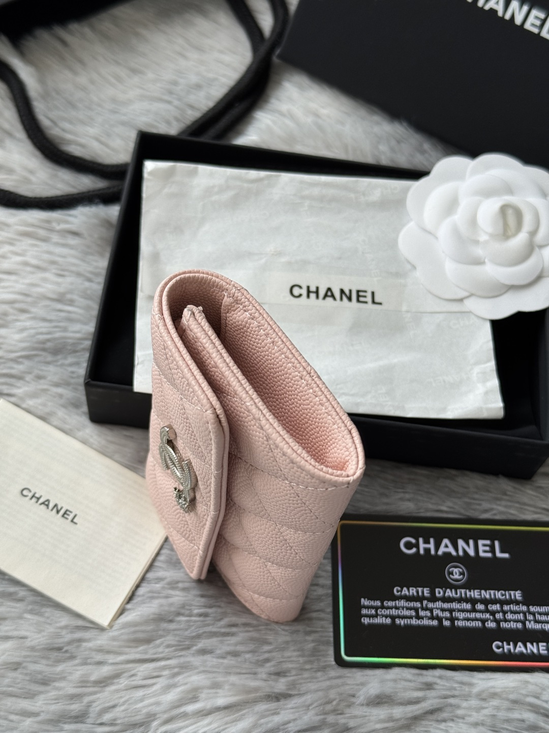 Chanel 升级版小香2025 秋季 新品 两折卡包