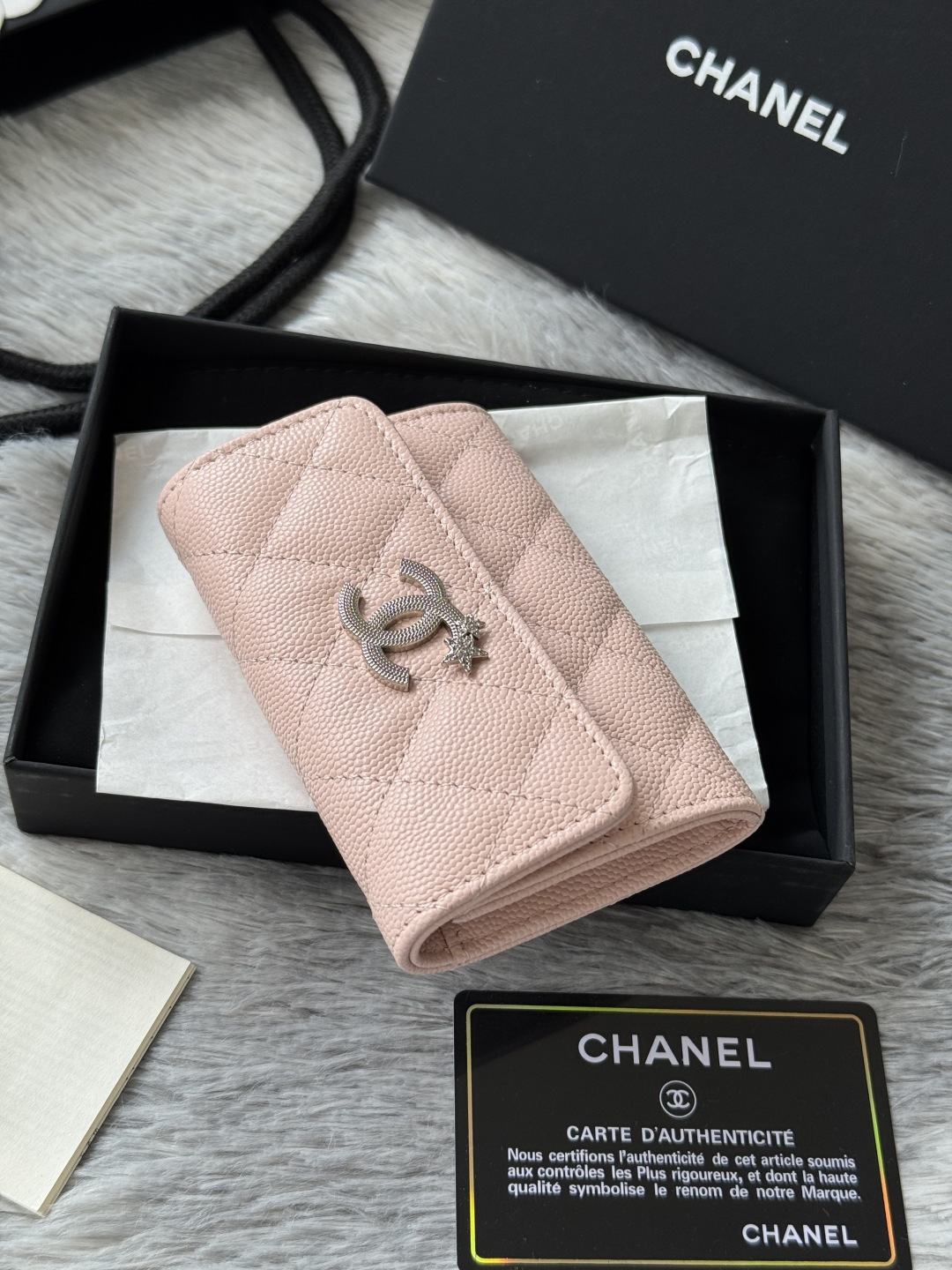 Chanel 升级版小香2025 秋季 新品 两折卡包