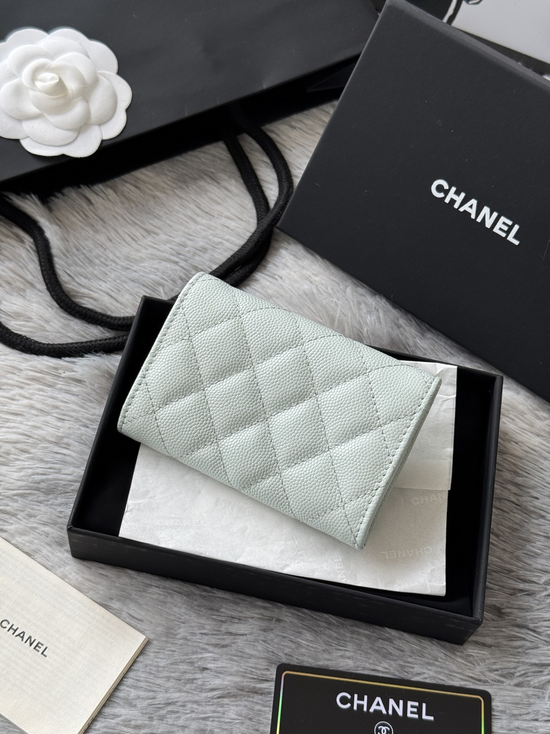 Chanel 升级版小香2025 秋季 新品 两折卡包
