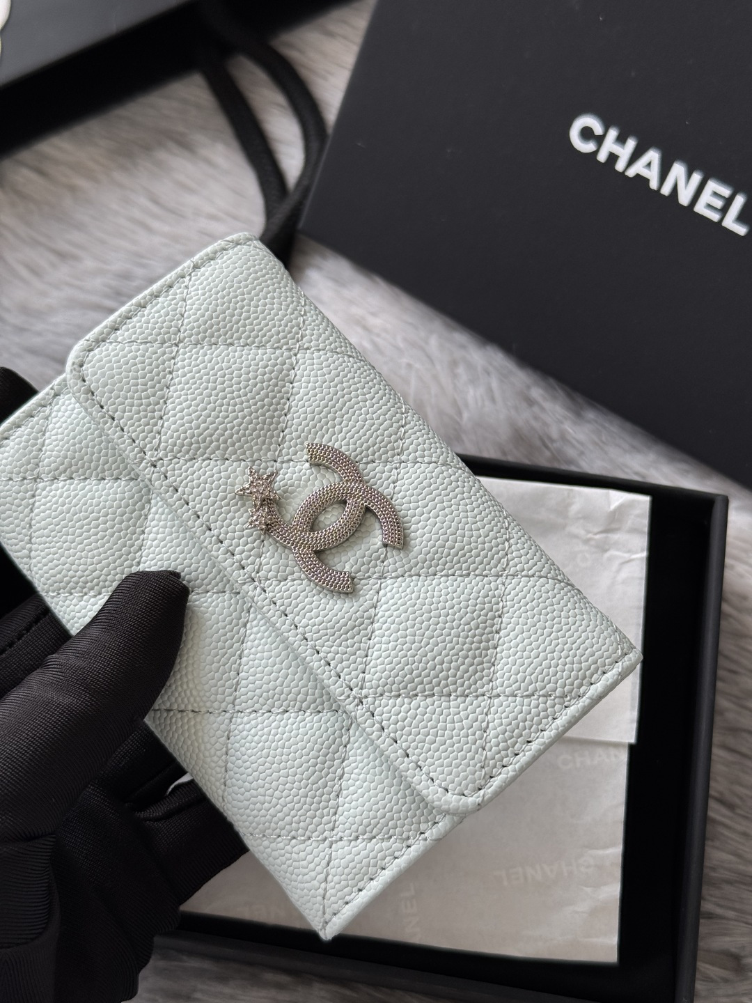 Chanel 升级版小香2025 秋季 新品 两折卡包