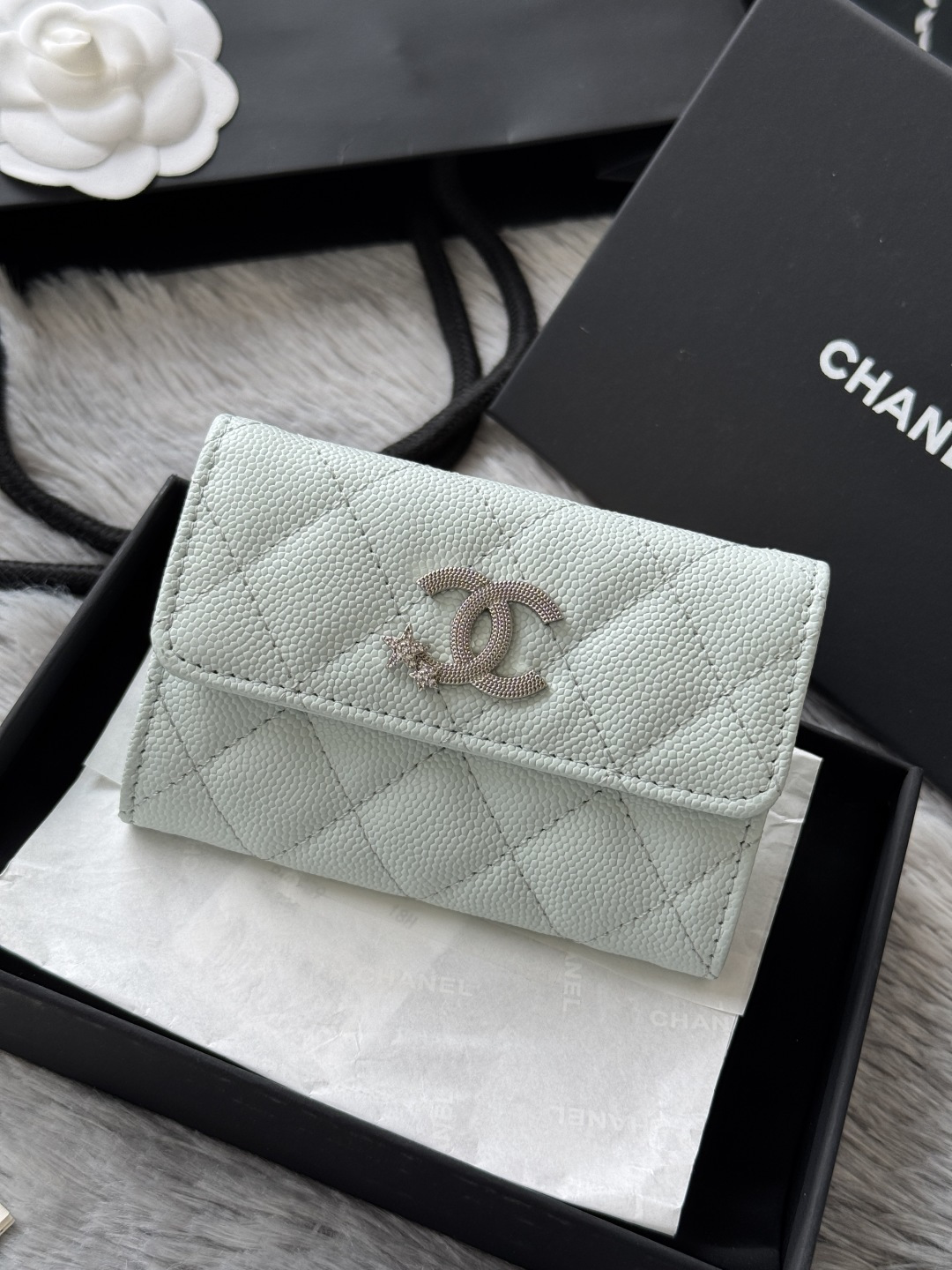 Chanel 升级版小香2025 秋季 新品 两折卡包