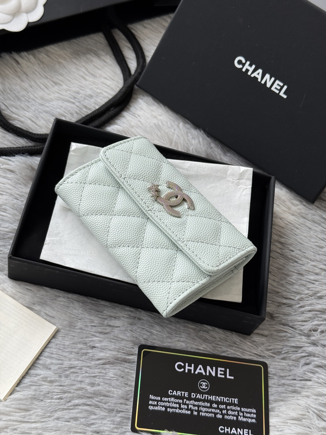 Chanel 升级版小香2025 秋季 新品 两折卡包