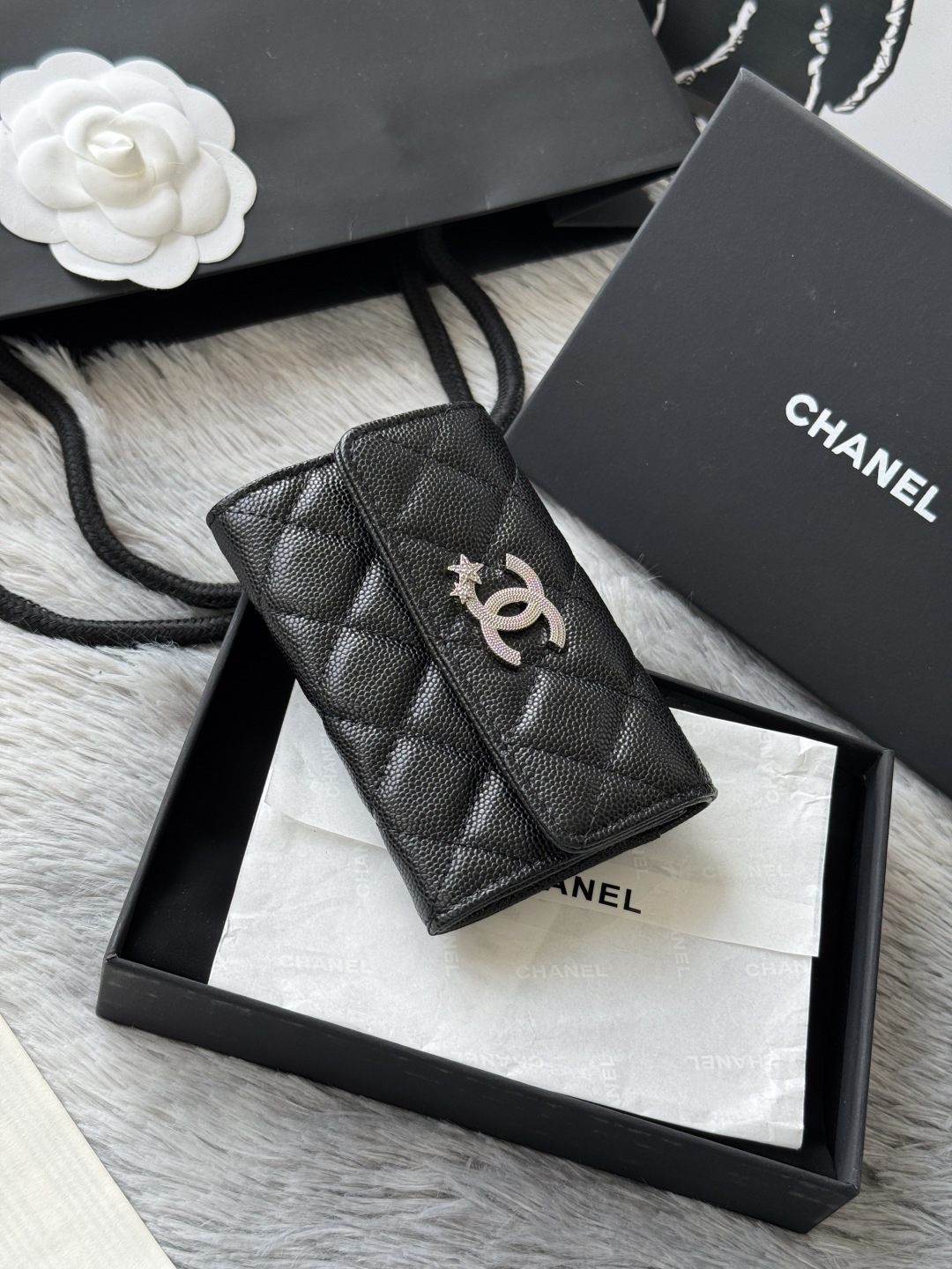 Chanel 升级版小香2025 秋季 新品 两折卡包