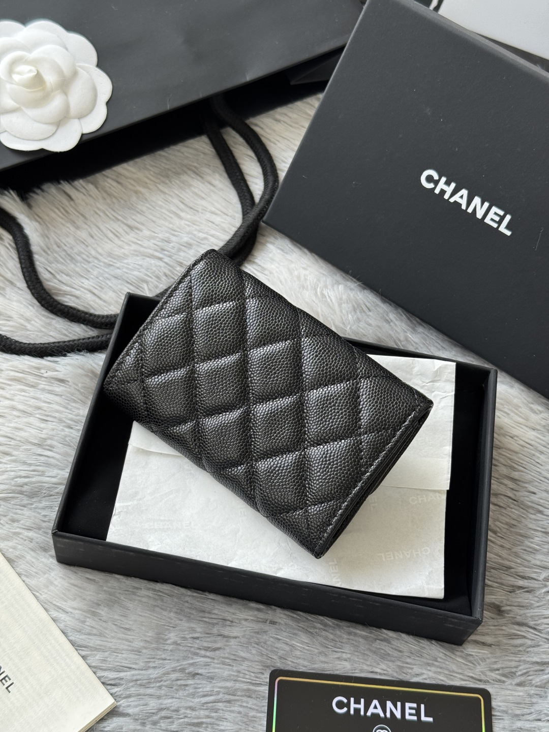 Chanel 升级版小香2025 秋季 新品 两折卡包