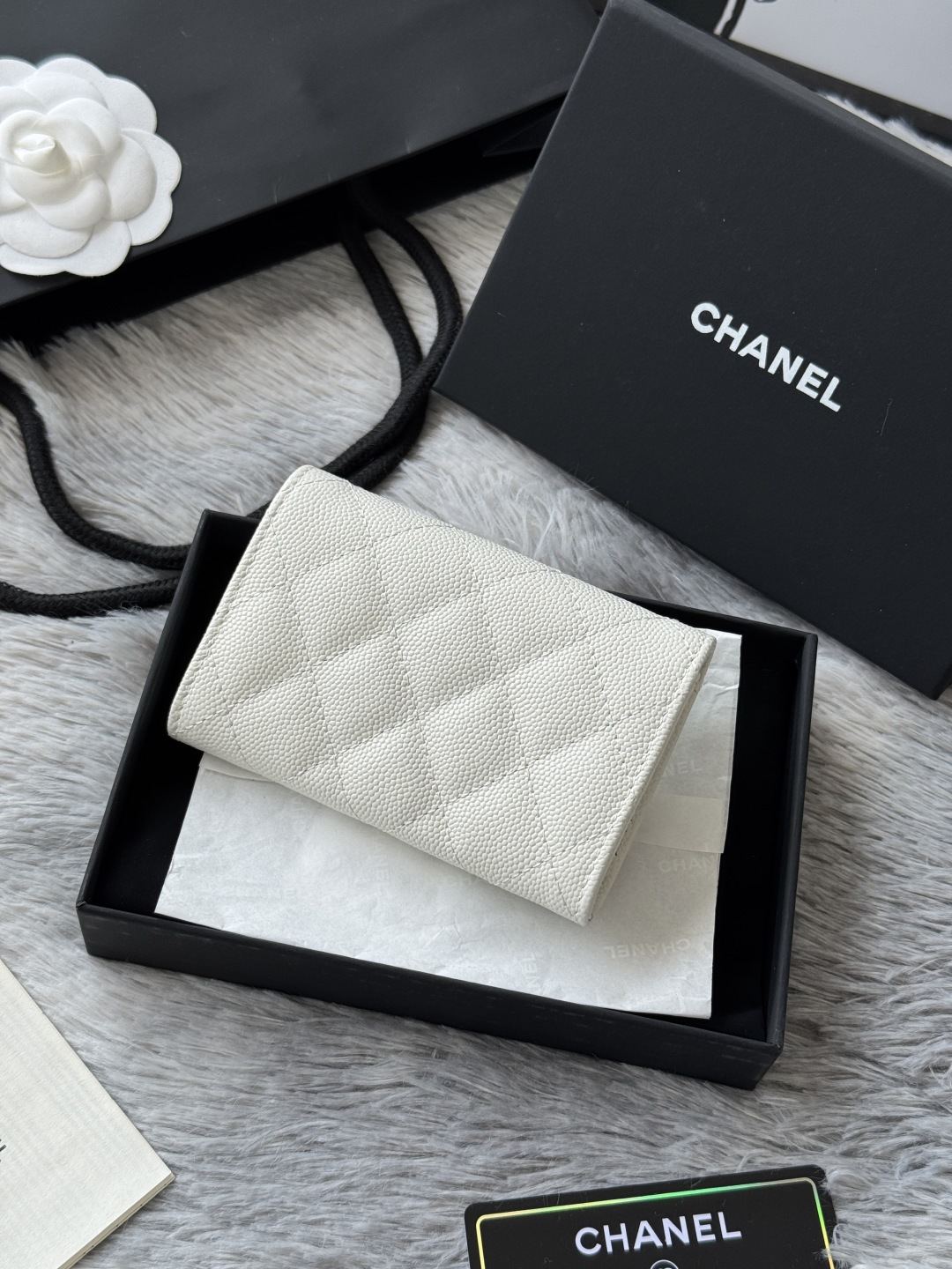 Chanel 升级版小香2025 秋季 新品 两折卡包