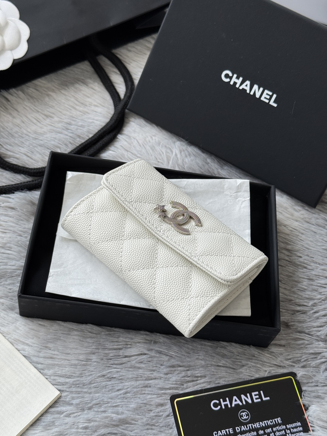 Chanel 升级版小香2025 秋季 新品 两折卡包