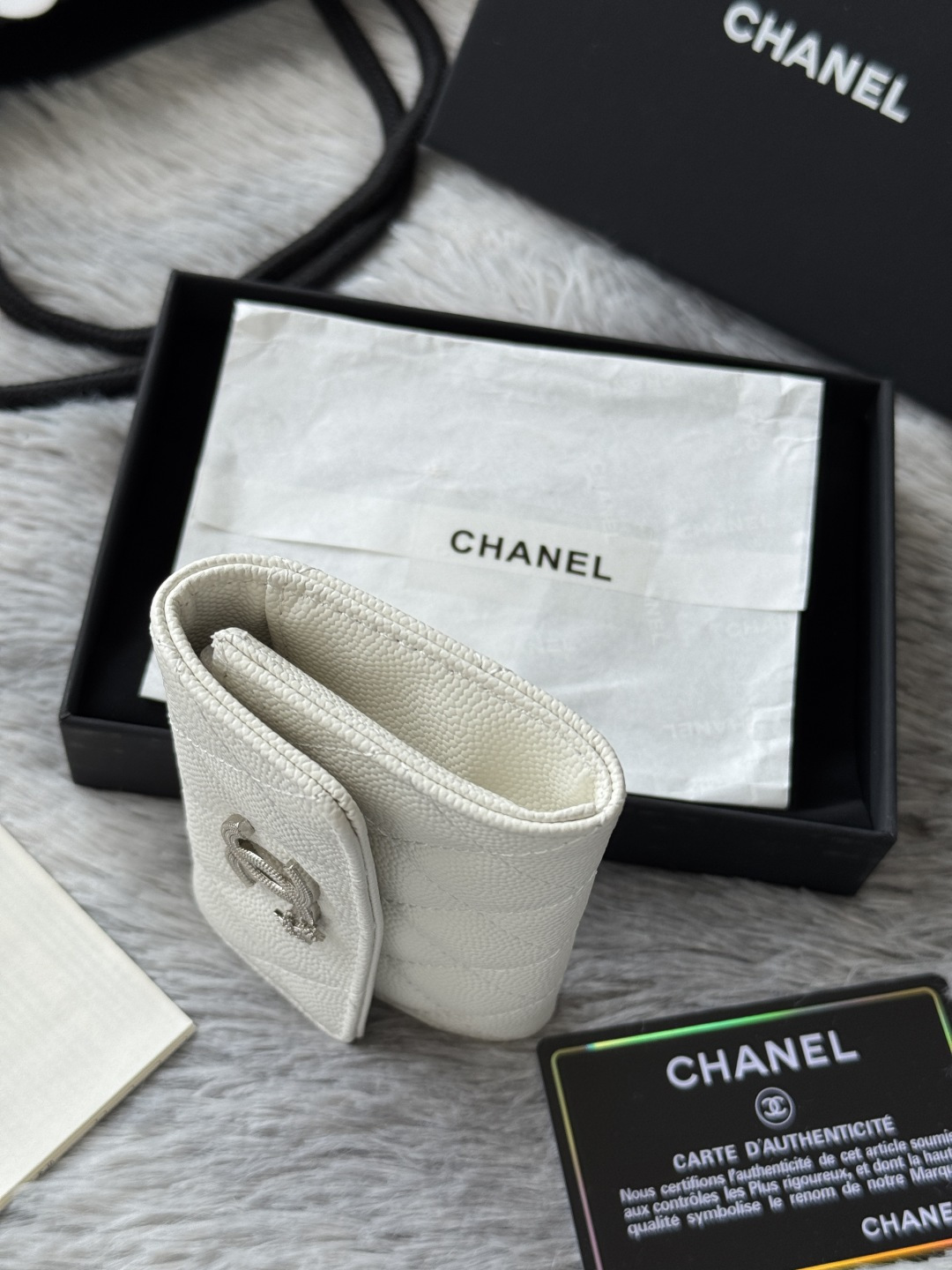 Chanel 升级版小香2025 秋季 新品 两折卡包