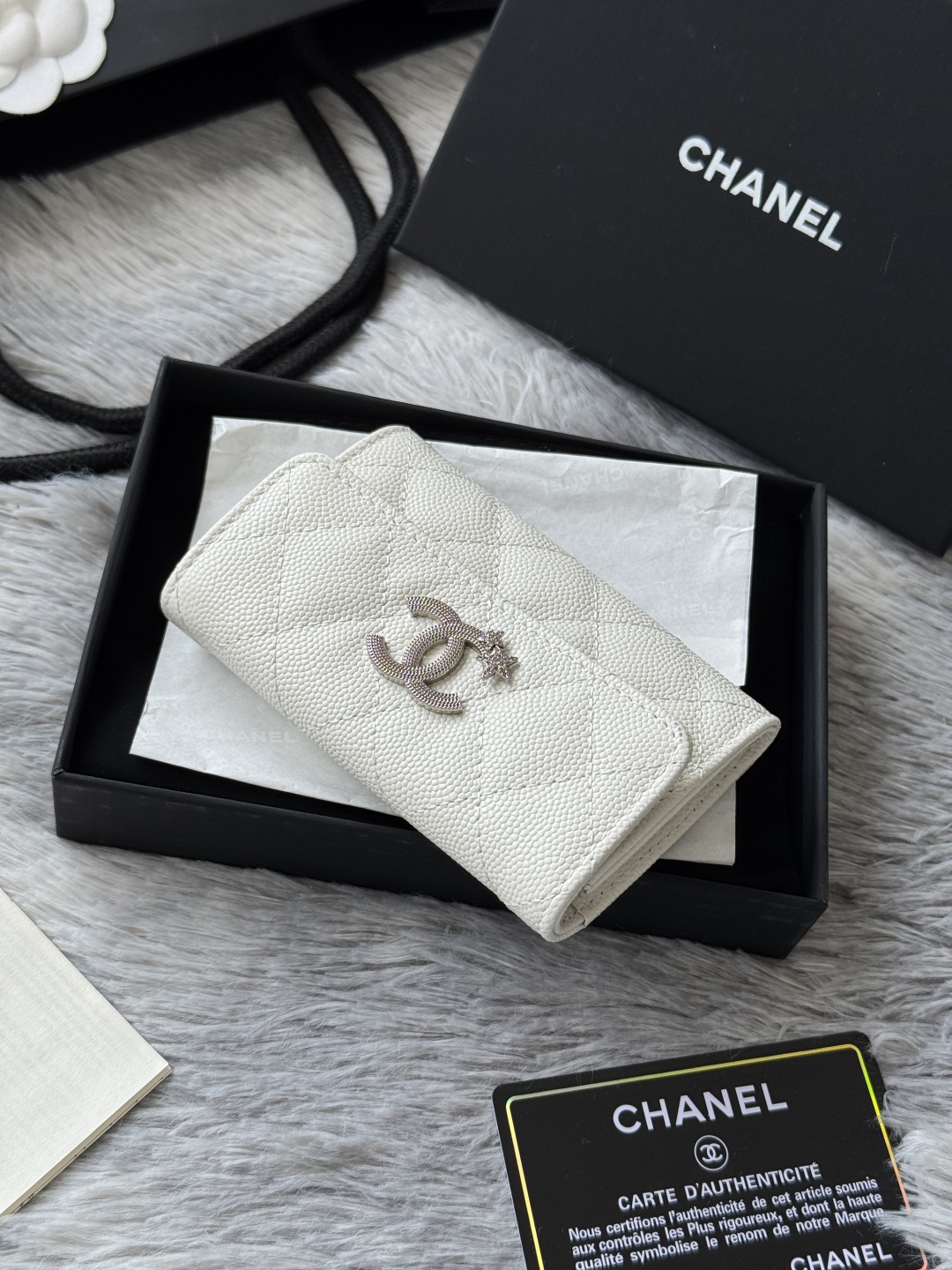 Chanel 升级版小香2025 秋季 新品 两折卡包