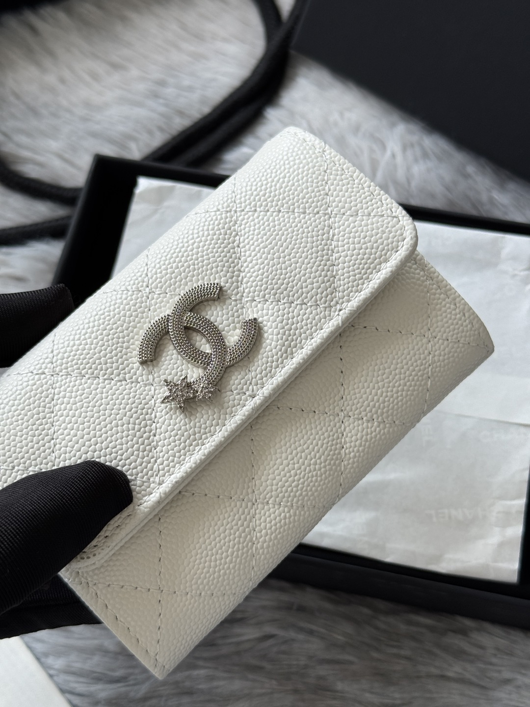 Chanel 升级版小香2025 秋季 新品 两折卡包