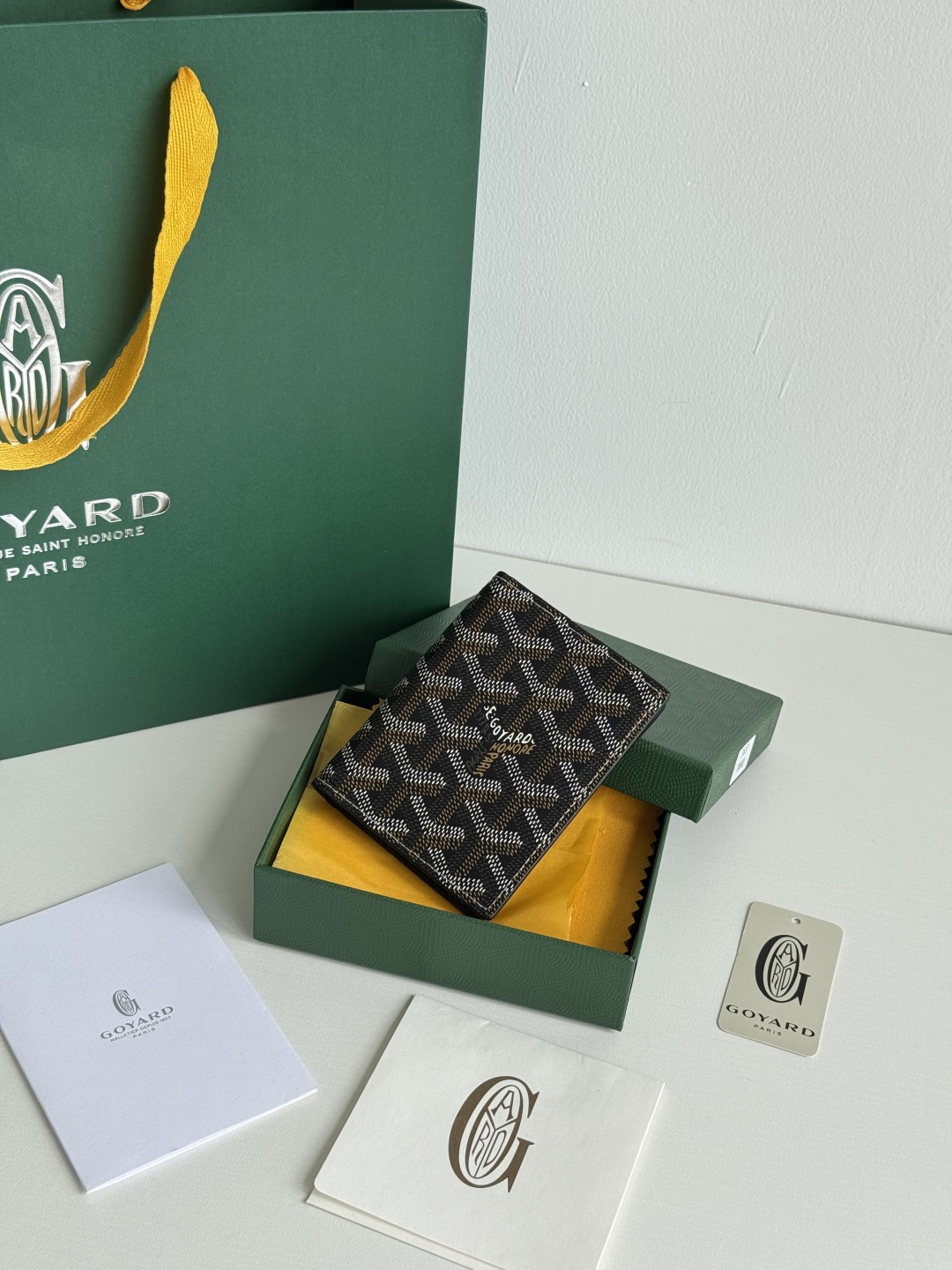 Saint-Marc カードケース - 高級頭層牛皮製