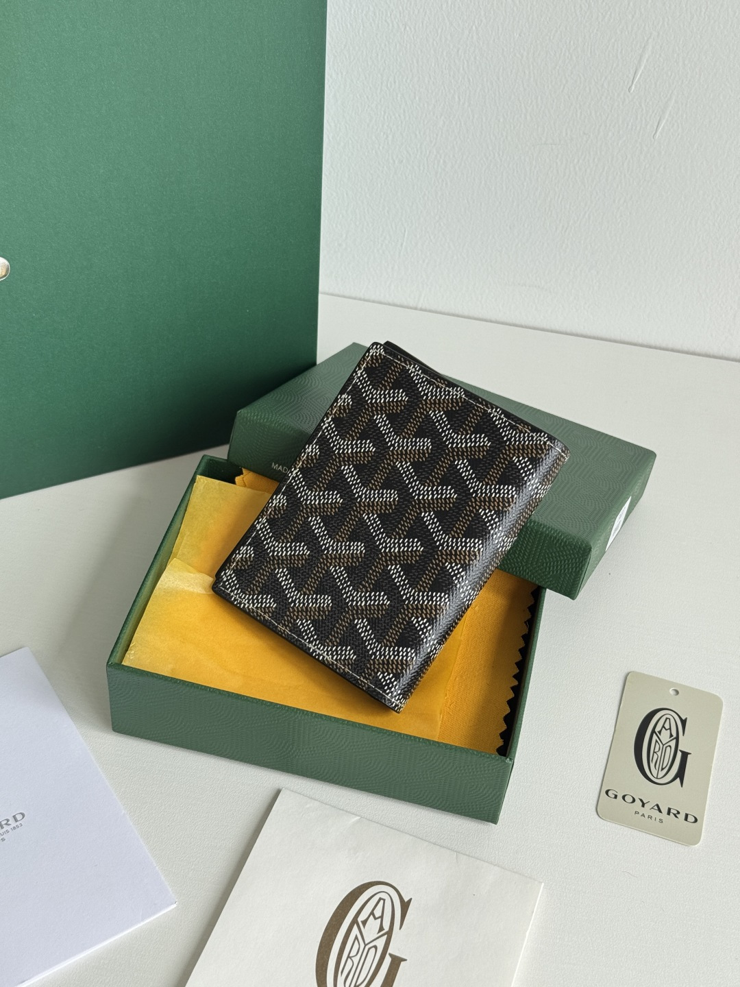 Saint-Marc カードケース - 高級頭層牛皮製