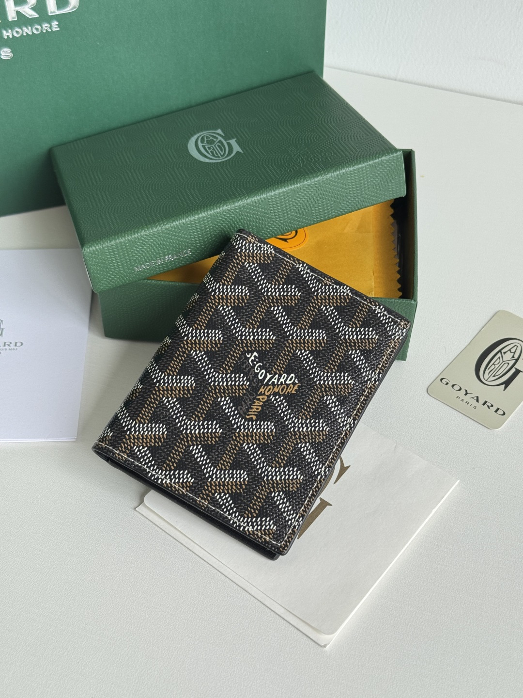 Saint-Marc カードケース - 高級頭層牛皮製