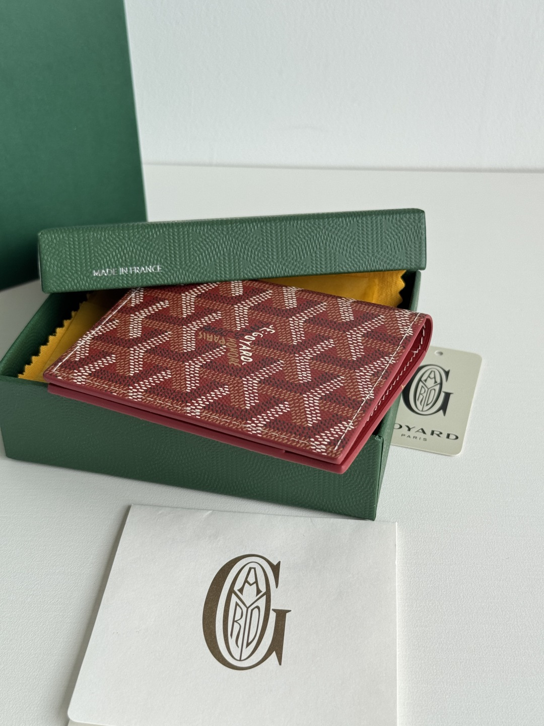 Saint-Marc カードケース - 高品質な頭層牛皮製