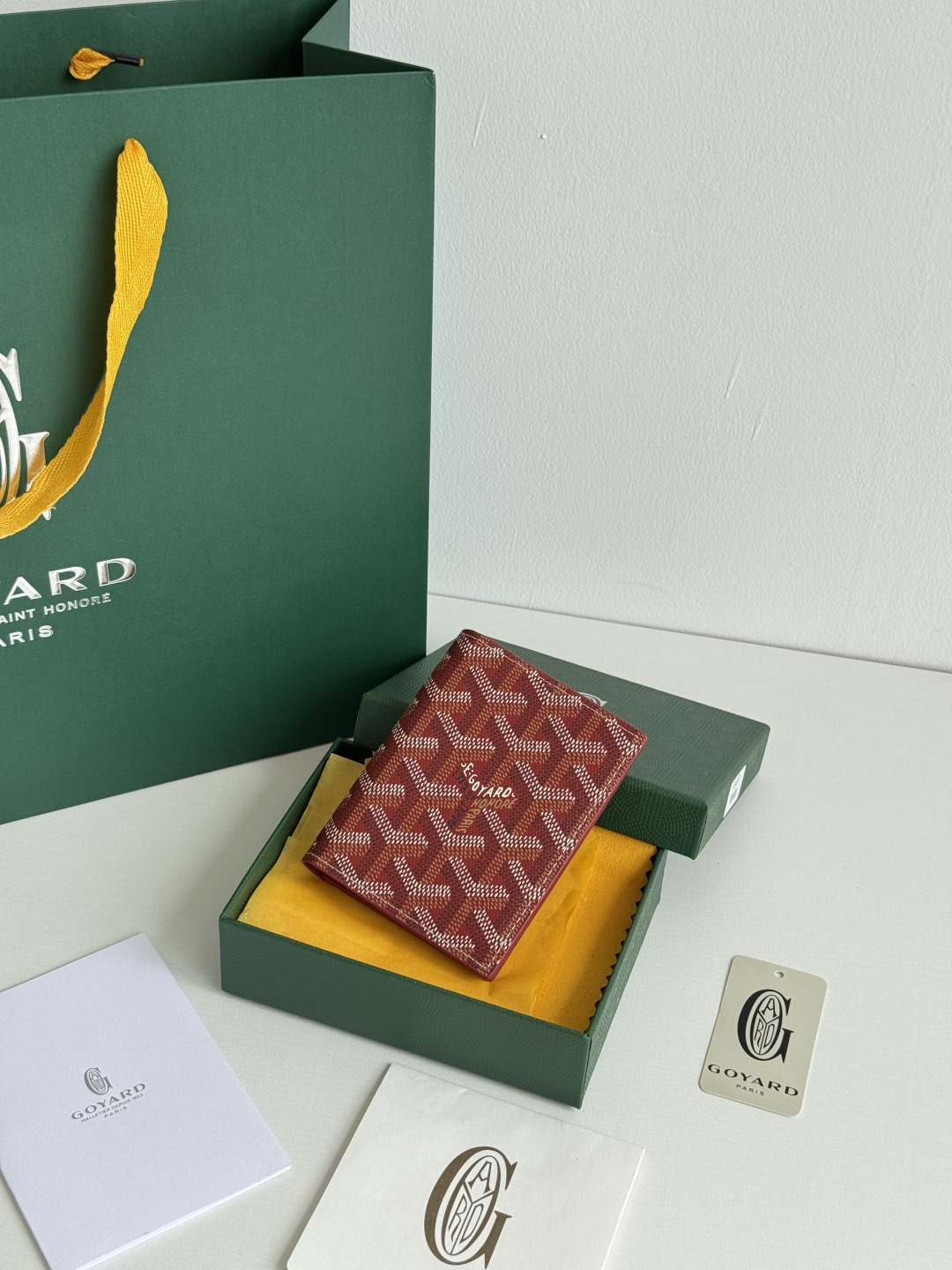 Saint-Marc カードケース - 高品質な頭層牛皮製