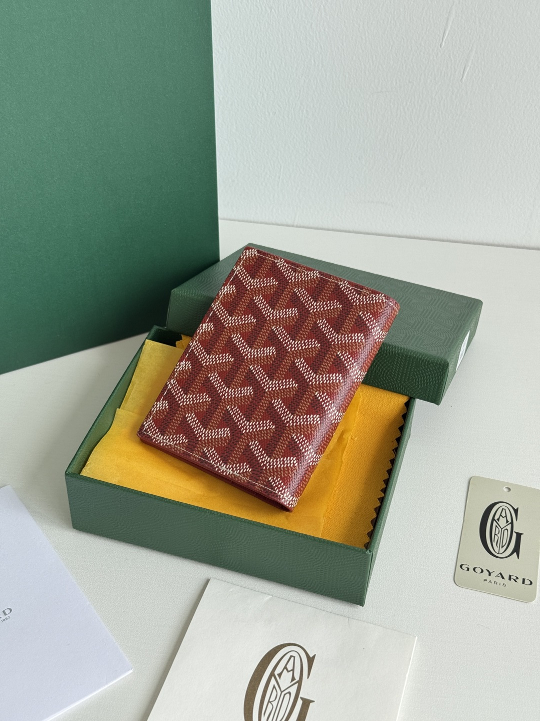 Saint-Marc カードケース - 高品質な頭層牛皮製