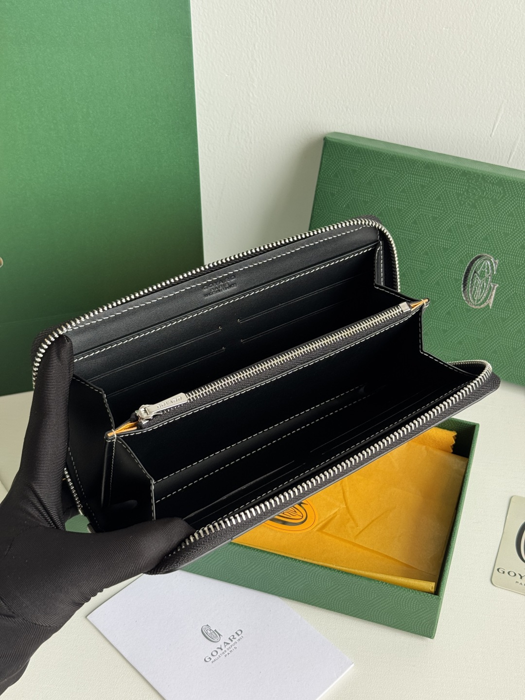 GOYARD 長款大号財布 - 8つのカードスロットと広い収納スペース