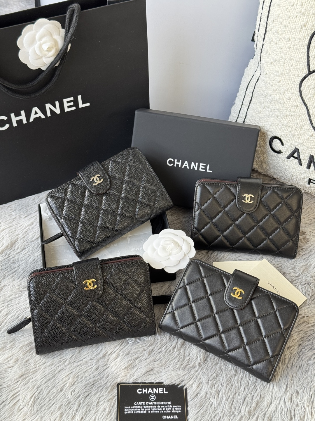 NO:584550,Classic bi-fold wallet 48667 arrives collection picture, four colors, Chanel wallet, chanel, wallets19860909经典双折钱包 48667 到货 合集图,四个颜色,香奈儿钱包,chanel,wallets,Bag