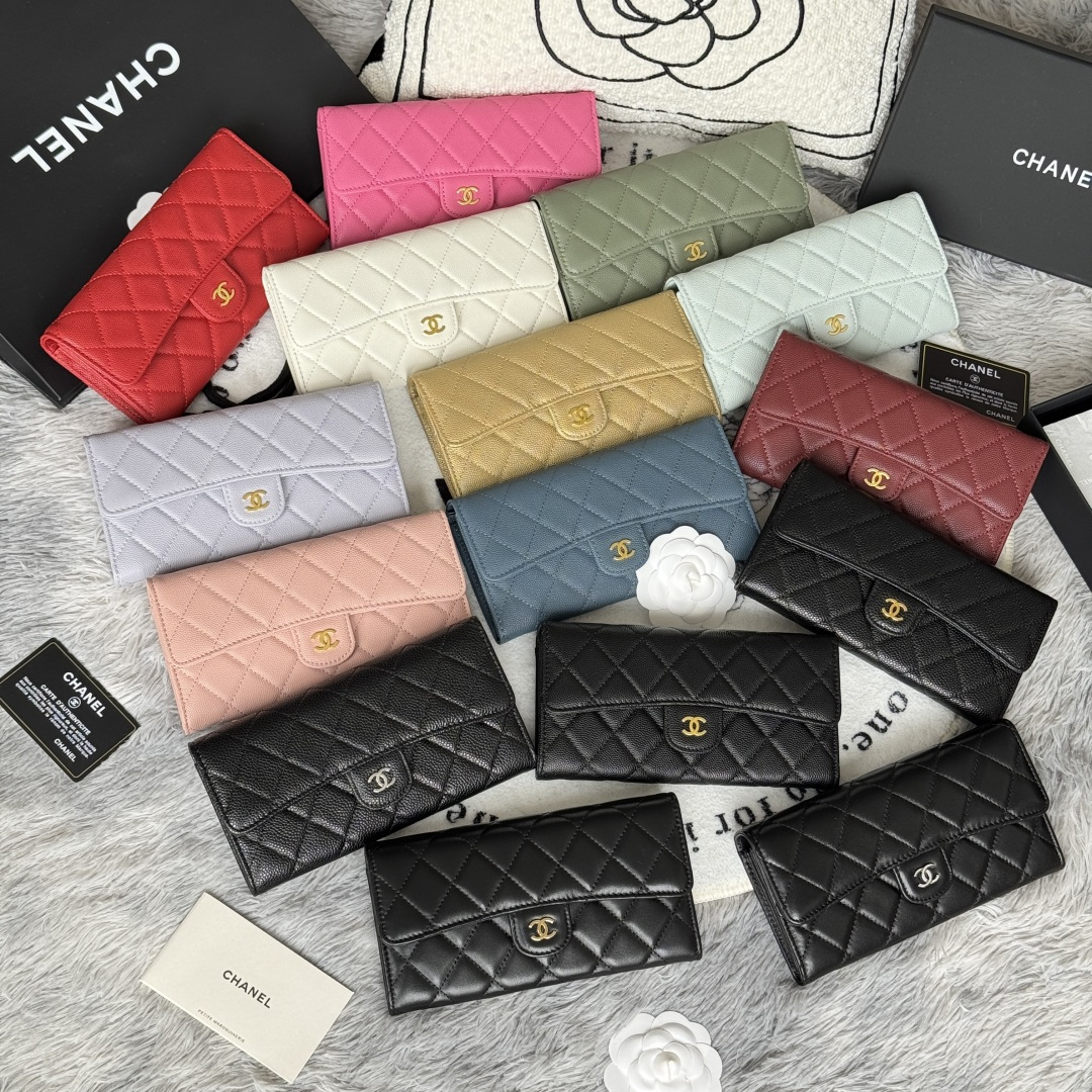 NO:619042,Classic CF long bifold wallet style number A fifteen colors combination picture, Chanel wallet, chanel, wallets19860909经典CF长款对折钱包 款号A 十五个颜色 组合图,香奈儿钱包,chanel,wallets,Bag