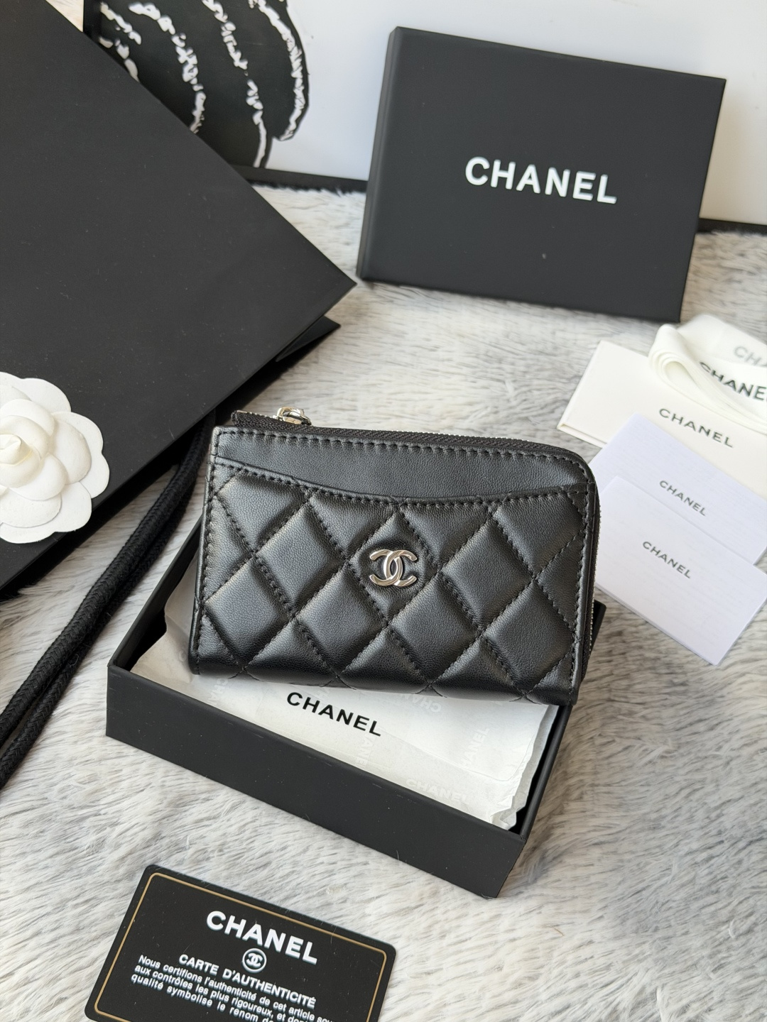 Chanel CHANEL 7字型单拉卡包