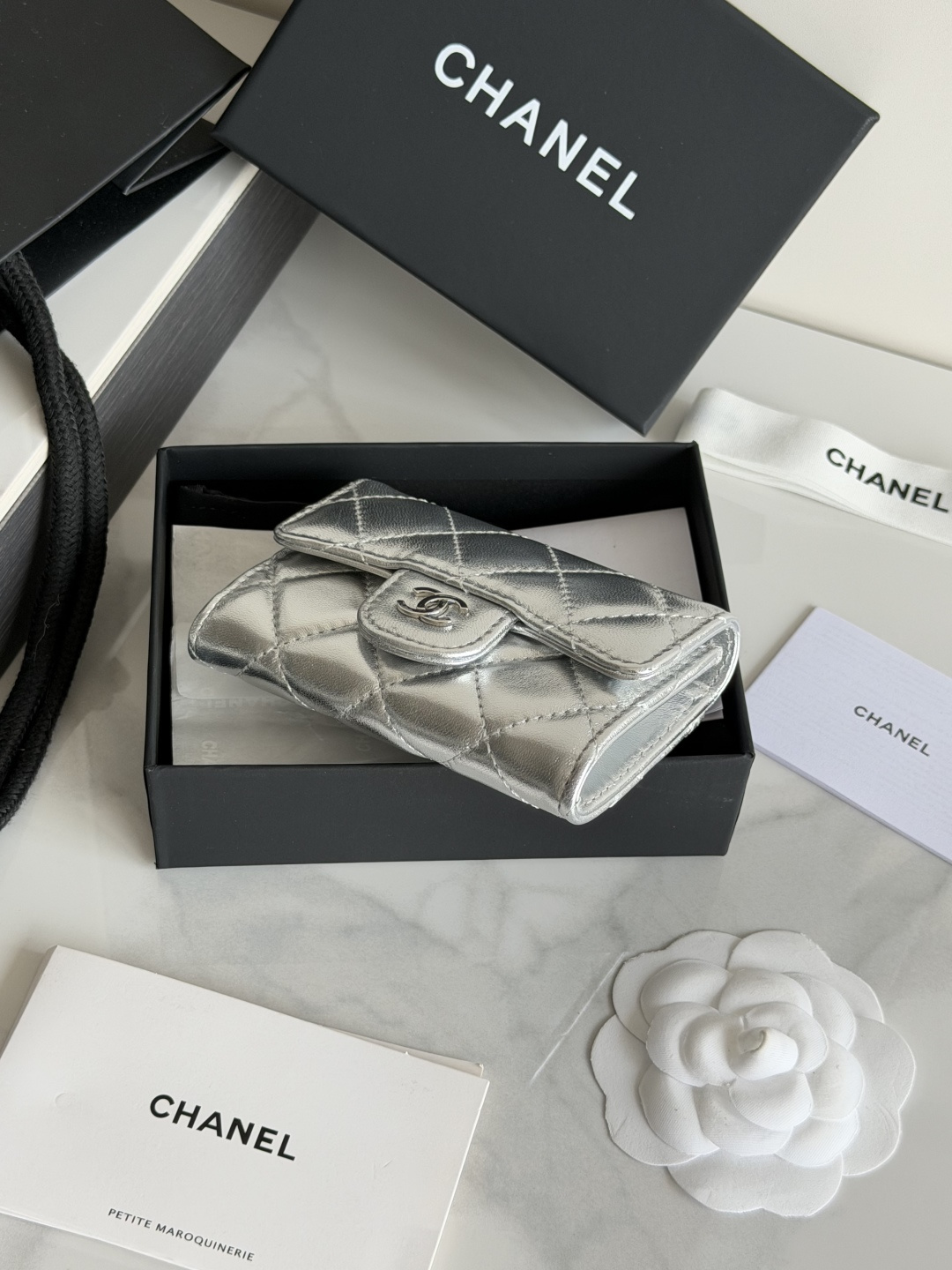 Chanel 小香-卡包 推荐-进口意大利皮