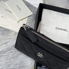 P chanel-鱼子酱牛皮可放零钱 信用卡 硬币 7字型单拉卡包 原单品质 款号:A3179,颜色 P chanel-鱼子酱牛皮可放零钱 信用卡 硬币 7字型单拉卡包 原单品质 款号:A3179,颜色