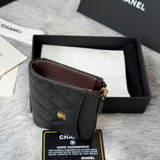 P chanel-鱼子酱牛皮可放零钱 信用卡 硬币 7字型单拉卡包 原单品质 款号:A3179,颜色 P chanel-鱼子酱牛皮可放零钱 信用卡 硬币 7字型单拉卡包 原单品质 款号:A3179,颜色