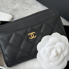 P chanel-鱼子酱牛皮可放零钱 信用卡 硬币 7字型单拉卡包 原单品质 款号:A3179,颜色 P chanel-鱼子酱牛皮可放零钱 信用卡 硬币 7字型单拉卡包 原单品质 款号:A3179,颜色