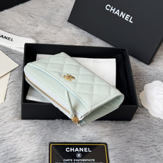 P chanel-鱼子酱牛皮可放零钱 信用卡 硬币 7字型单拉卡包 原单品质 款号:A3179,颜色 P chanel-鱼子酱牛皮可放零钱 信用卡 硬币 7字型单拉卡包 原单品质 款号:A3179,颜色