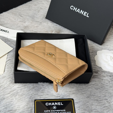 P chanel-鱼子酱牛皮可放零钱 信用卡 硬币 7字型单拉卡包 原单品质 款号:A3179,颜色 P chanel-鱼子酱牛皮可放零钱 信用卡 硬币 7字型单拉卡包 原单品质 款号:A3179,颜色
