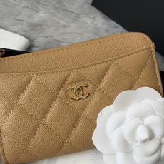 P chanel-鱼子酱牛皮可放零钱 信用卡 硬币 7字型单拉卡包 原单品质 款号:A3179,颜色 P chanel-鱼子酱牛皮可放零钱 信用卡 硬币 7字型单拉卡包 原单品质 款号:A3179,颜色