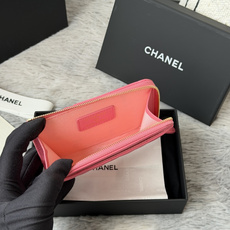 P chanel-鱼子酱牛皮可放零钱 信用卡 硬币 7字型单拉卡包 原单品质 款号:A3179,颜色 P chanel-鱼子酱牛皮可放零钱 信用卡 硬币 7字型单拉卡包 原单品质 款号:A3179,颜色