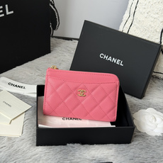 P chanel-鱼子酱牛皮可放零钱 信用卡 硬币 7字型单拉卡包 原单品质 款号:A3179,颜色 P chanel-鱼子酱牛皮可放零钱 信用卡 硬币 7字型单拉卡包 原单品质 款号:A3179,颜色