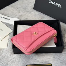 P chanel-鱼子酱牛皮可放零钱 信用卡 硬币 7字型单拉卡包 原单品质 款号:A3179,颜色 P chanel-鱼子酱牛皮可放零钱 信用卡 硬币 7字型单拉卡包 原单品质 款号:A3179,颜色