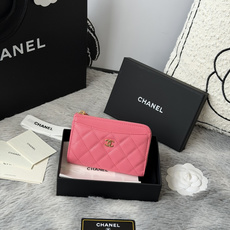 P chanel-鱼子酱牛皮可放零钱 信用卡 硬币 7字型单拉卡包 原单品质 款号:A3179,颜色 P chanel-鱼子酱牛皮可放零钱 信用卡 硬币 7字型单拉卡包 原单品质 款号:A3179,颜色