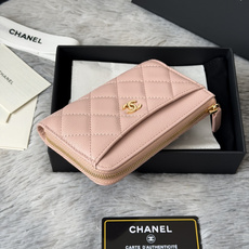 P chanel-鱼子酱牛皮可放零钱 信用卡 硬币 7字型单拉卡包 原单品质 款号:A3179,颜色 P chanel-鱼子酱牛皮可放零钱 信用卡 硬币 7字型单拉卡包 原单品质 款号:A3179,颜色