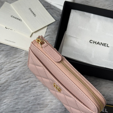 P chanel-鱼子酱牛皮可放零钱 信用卡 硬币 7字型单拉卡包 原单品质 款号:A3179,颜色 P chanel-鱼子酱牛皮可放零钱 信用卡 硬币 7字型单拉卡包 原单品质 款号:A3179,颜色