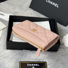 P chanel-鱼子酱牛皮可放零钱 信用卡 硬币 7字型单拉卡包 原单品质 款号:A3179,颜色 P chanel-鱼子酱牛皮可放零钱 信用卡 硬币 7字型单拉卡包 原单品质 款号:A3179,颜色