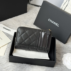 P chanel-鱼子酱牛皮可放零钱 信用卡 硬币 7字型单拉卡包 原单品质 款号:A3179,颜色 P chanel-鱼子酱牛皮可放零钱 信用卡 硬币 7字型单拉卡包 原单品质 款号:A3179,颜色