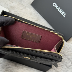 P chanel-鱼子酱牛皮可放零钱 信用卡 硬币 7字型单拉卡包 原单品质 款号:A3179,颜色 P chanel-鱼子酱牛皮可放零钱 信用卡 硬币 7字型单拉卡包 原单品质 款号:A3179,颜色