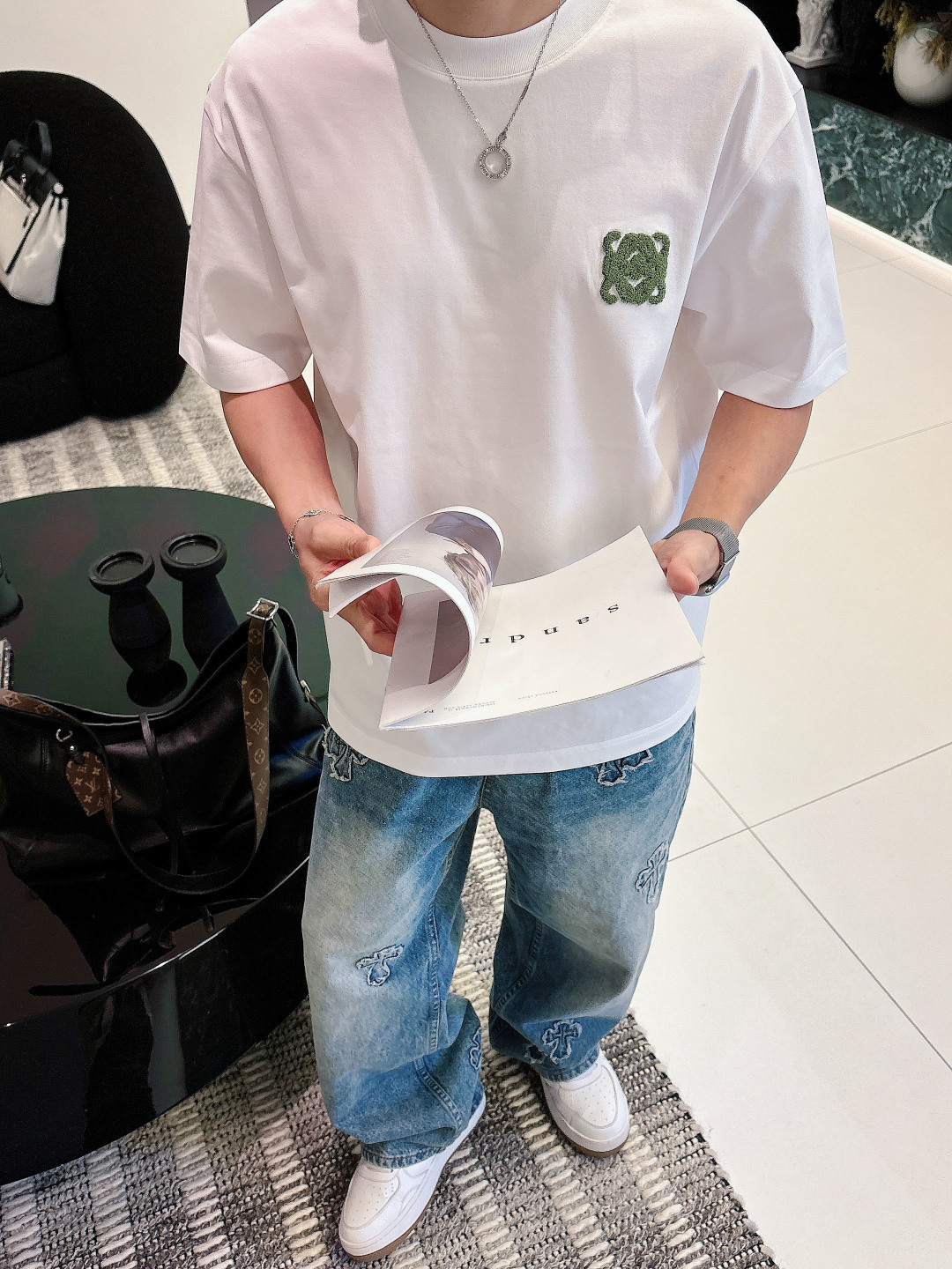 Loewe menn 2026 Ny T logo — photo 4