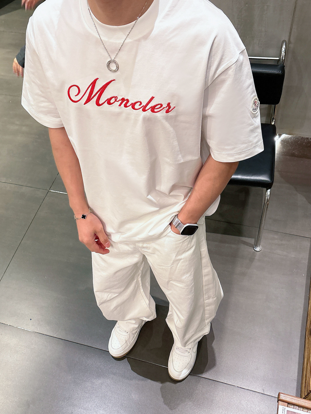 moncler hommes 2026 Nouveau T logo — photo 3