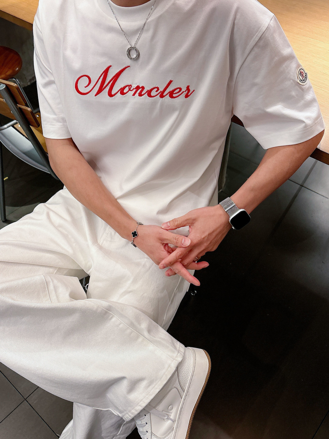 moncler hommes 2026 Nouveau T logo — photo 8